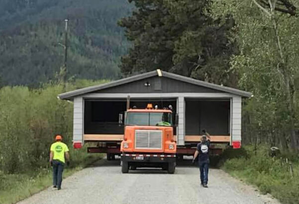 moving a mobile home