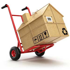 Home and building moving with structure relocation equipment